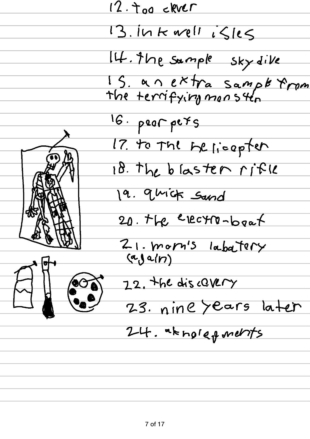 Chapters, Part Two