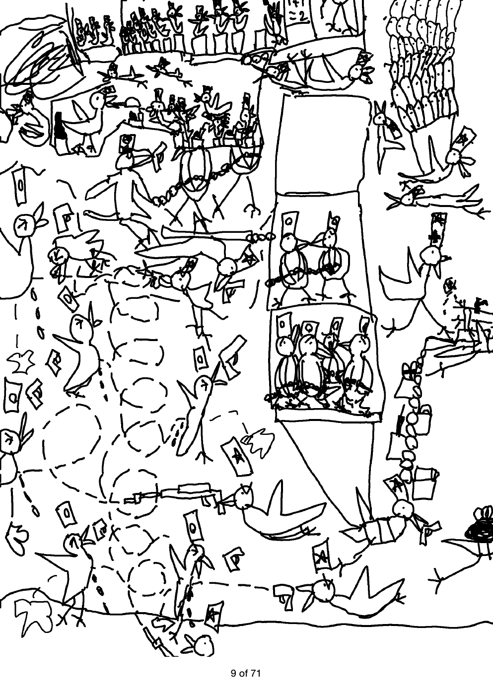 Crowded Checkpoint